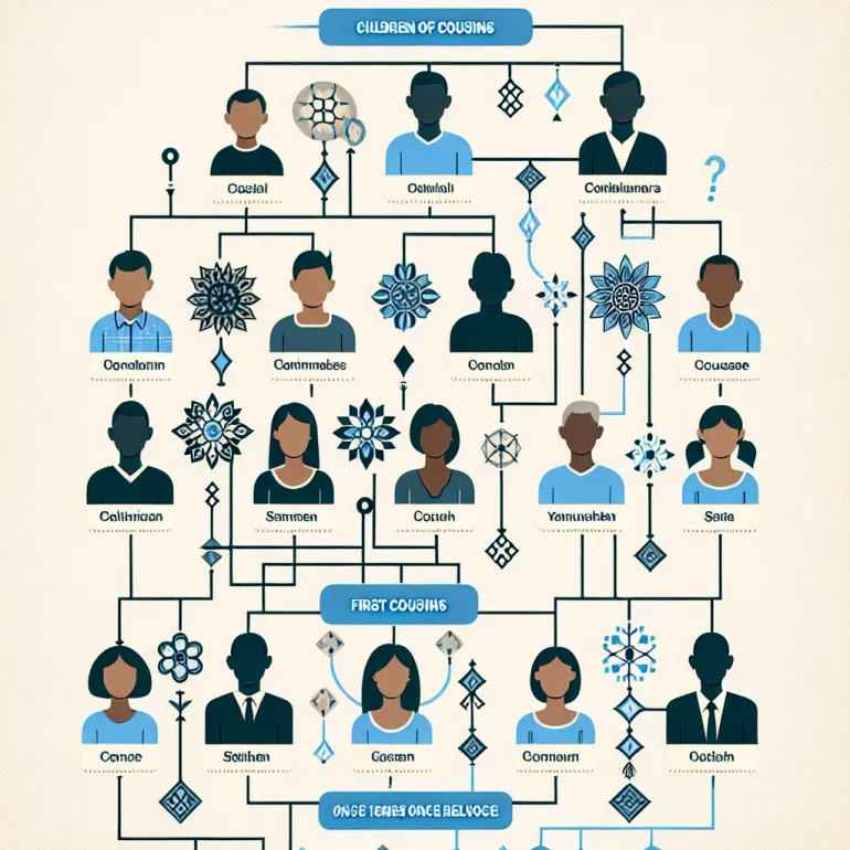 Определение Степени Родства Между Детьми Двоюродных Братьев и Сестёр