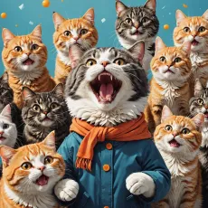 Юмор, который заставит вас смеяться до слез: почему смешные коты завоевали сердца миллионов
